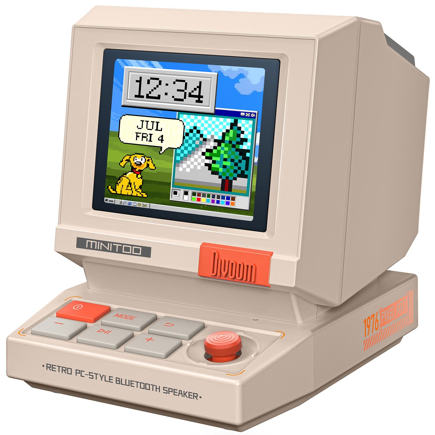 Retro Gaming Cabinet - Divoom MiniToo Ретро Bluetooth-динамик Портативный пиксельный