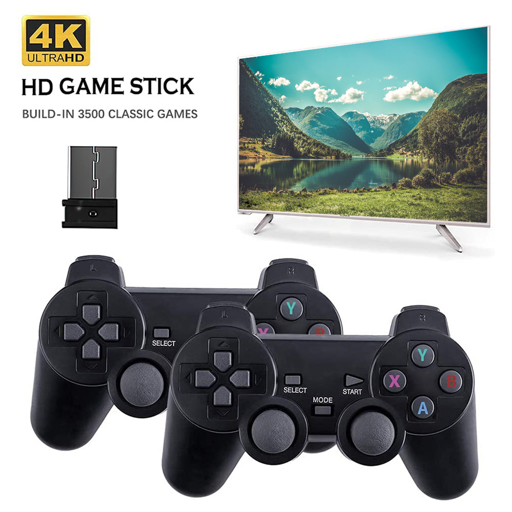 Retro Gaming Game Stick - Беспроводной игровой контроллер 2.4G без задержек,