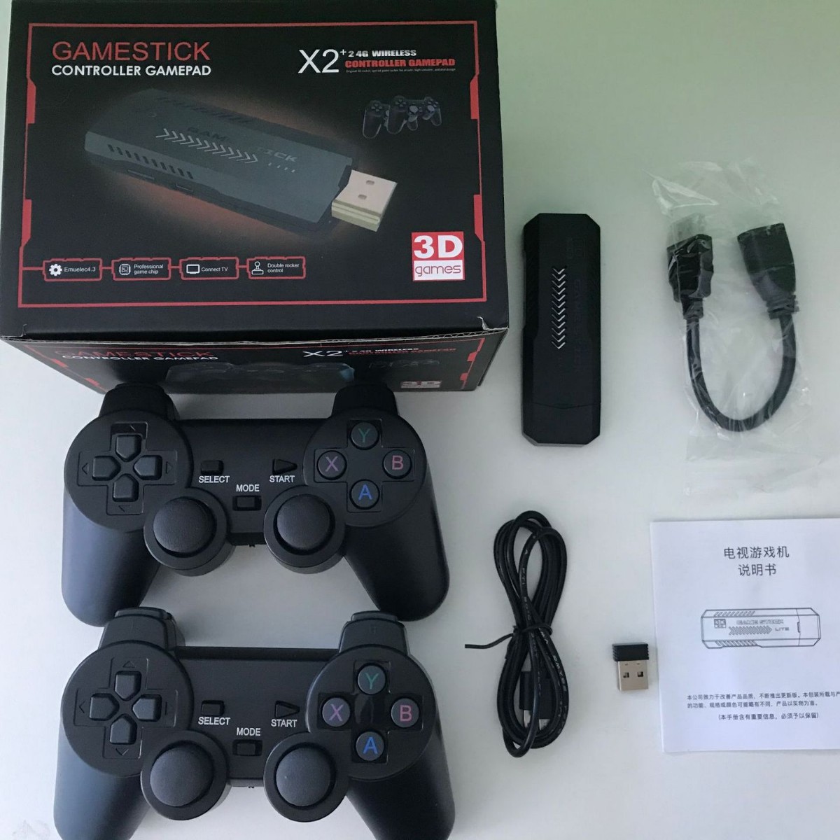 Retro Gaming Game Stick - Игровая консоль X2 Retro с беспроводными