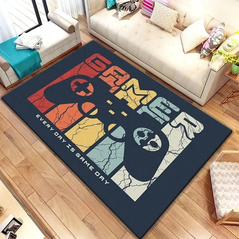 Retro Gaming Rug - Игровой килимок для киберспорта, черный контроллер