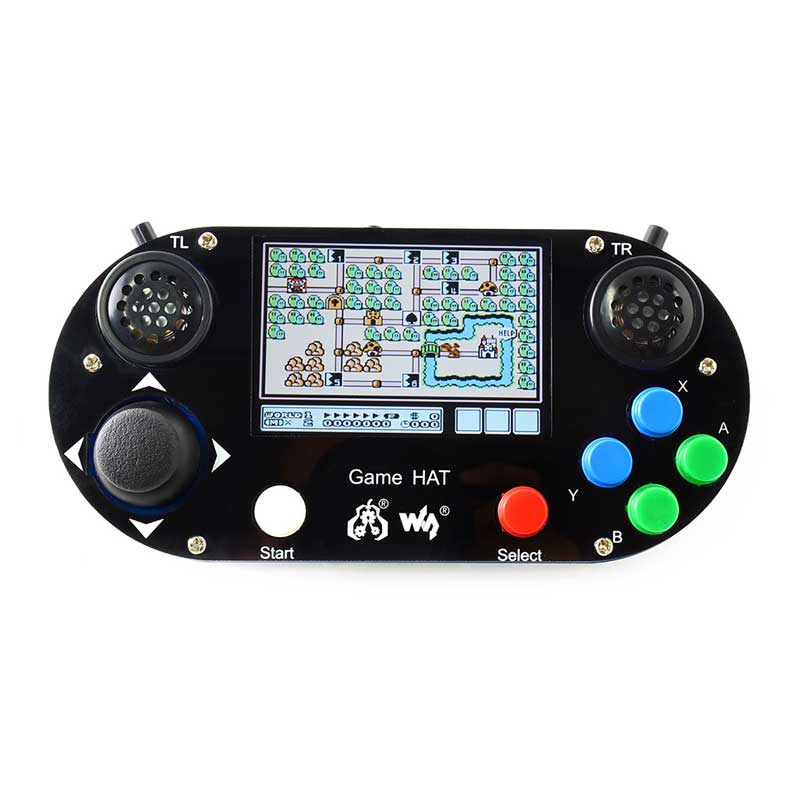 Raspberry Pi Game HAT 3,5-дюйм – обзор и цена Raspberry Pi Retropie