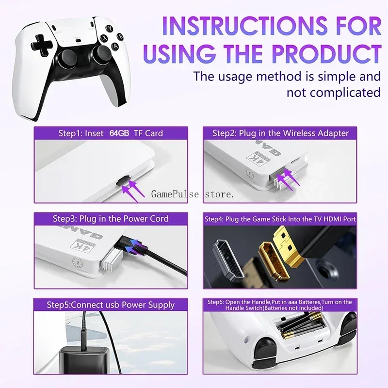 GamePulse M15 Ultra Game Stick – обзор и цена Retro Gaming Game Stick