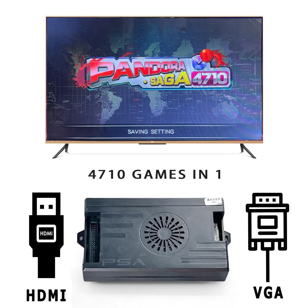 2 игрока 4710 в 1 Pandora Сага – обзор и цена Retro Gaming Cabinet