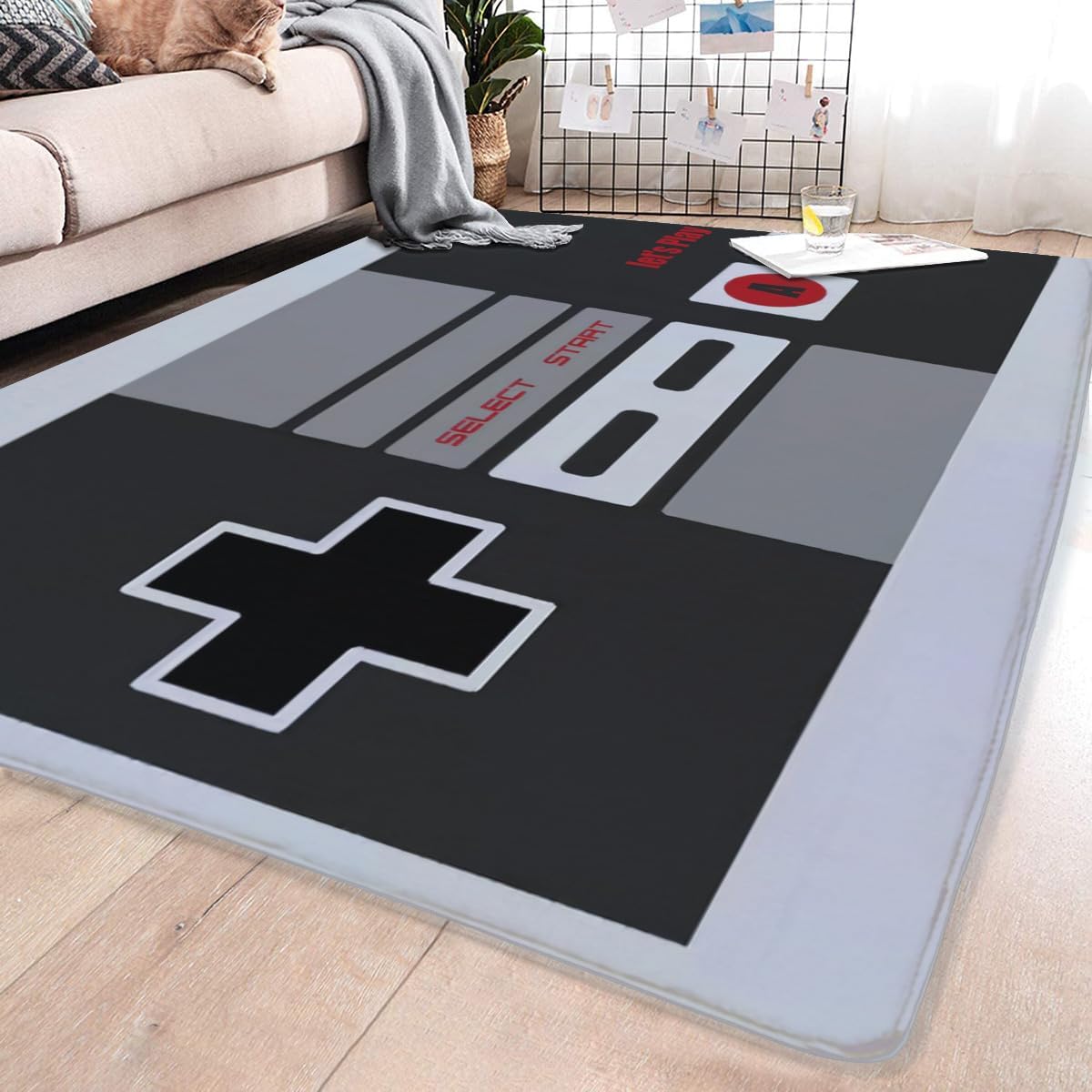 Винтажный коврик в стиле контр – обзор и цена Retro Gaming Rug