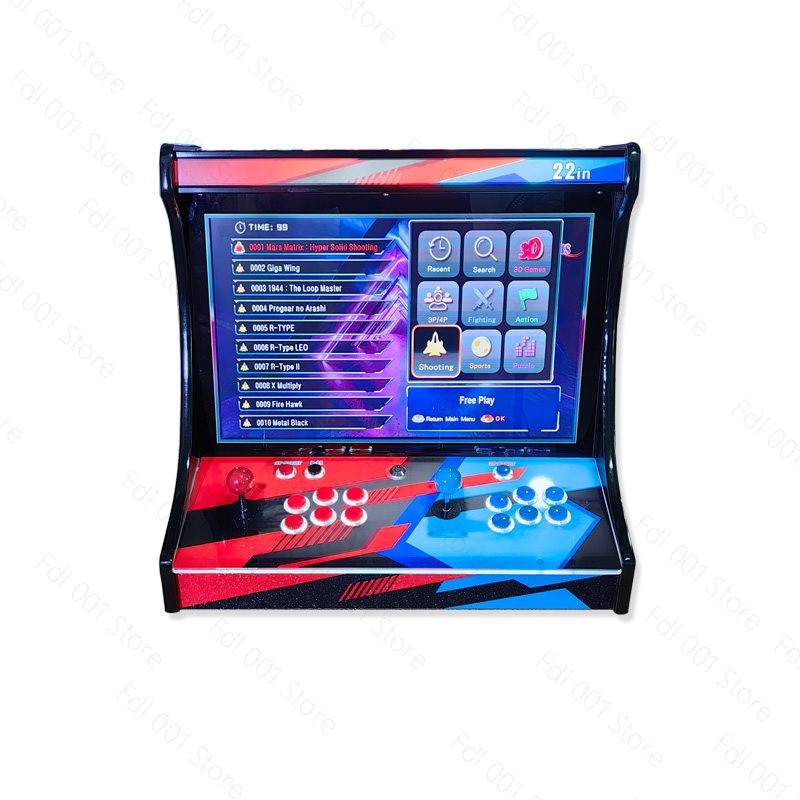 22-дюймовый ЖК-аркадный автома – обзор и цена Retro Gaming Cabinet