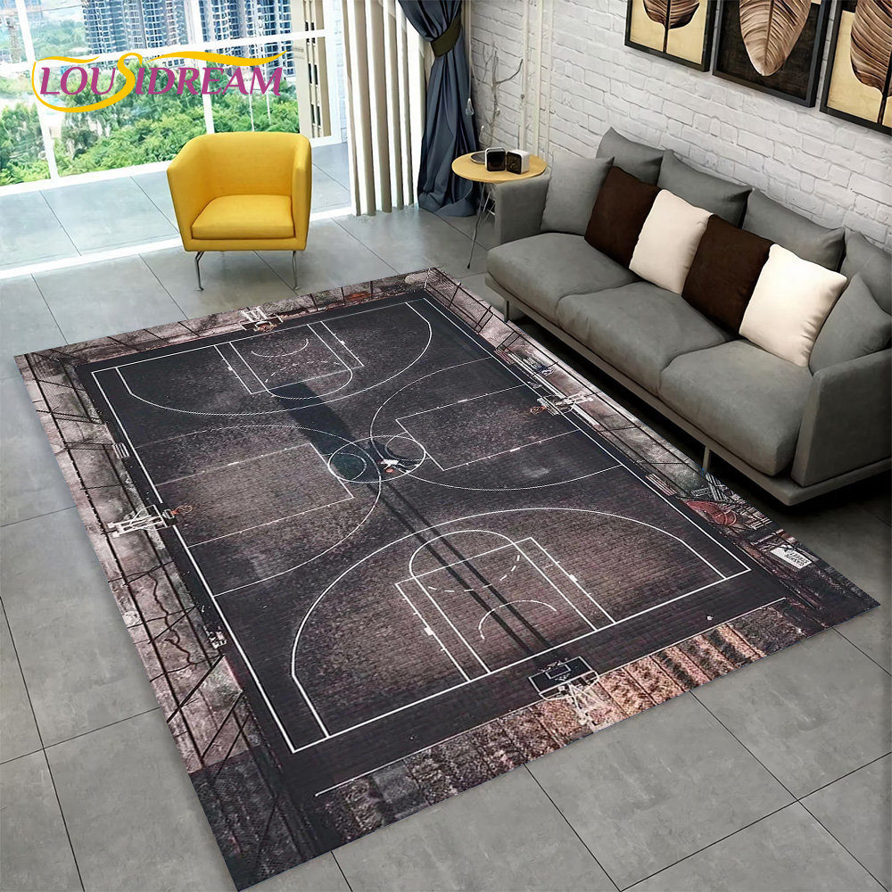 3D коврик для баскетбола с мул – обзор и цена Retro Gaming Rug